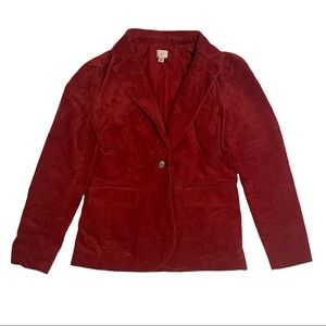 Corduroy Blazer